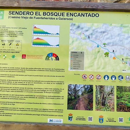 Alojamiento La Tana Fuenteheridos Exteriér fotografie