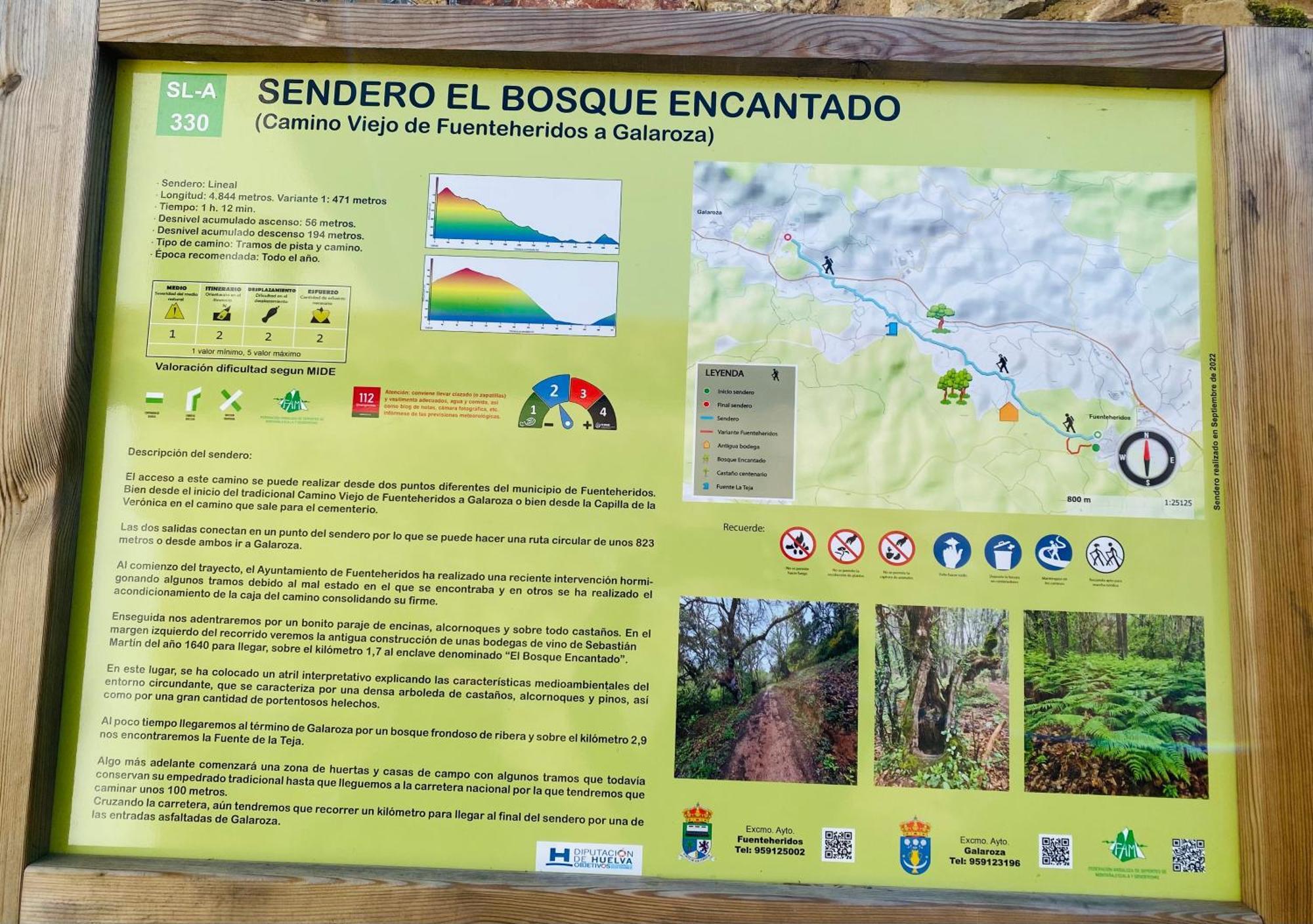 Alojamiento La Tana Fuenteheridos Exteriér fotografie